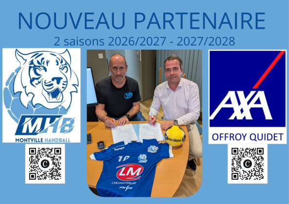 Message de notre nouveau partenaire AXA OFFROY-QUIDET